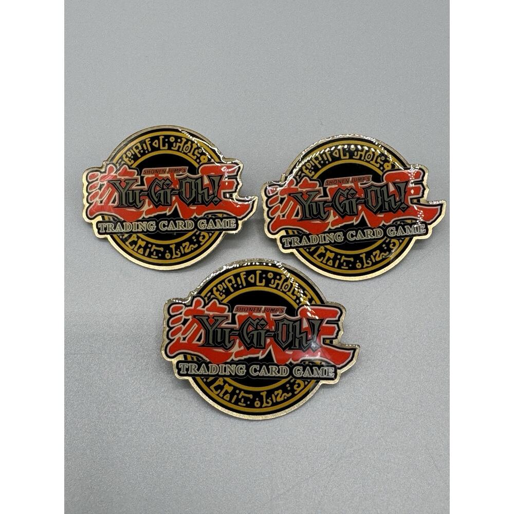 1996‎ Collectible Yu-Gi-Oh! Trading Card Pinback Lapel Pin Hat Pin Lot Of 3